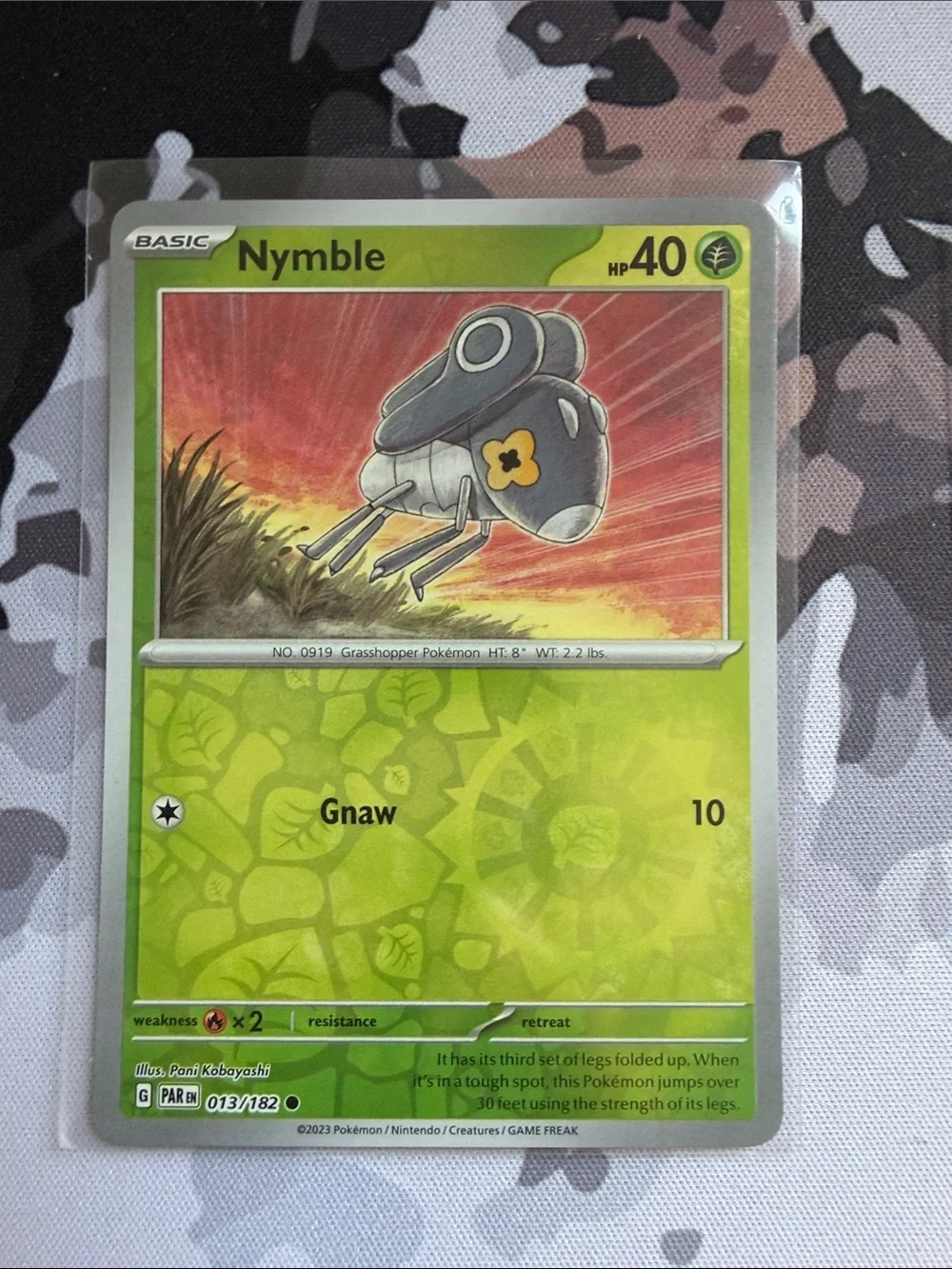 Nymble & Lokix Pokémon Evolution Reverse Holo Card Lot 🦗 | 5 Cards ✨5/$25✨